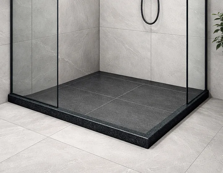 Douchedorpel - Diep Blauw Hardsteen